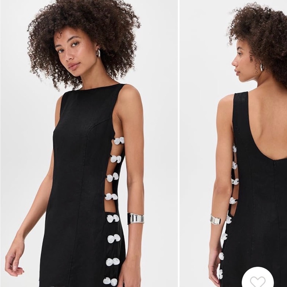 NWT VRG GRL Tia Linen Mini Dress